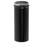 Abfalleimer mit Bewegungssensor, rostfreier Stahl, 30,5 cm x 30,5 cm x 81,5 cm, Schwarz