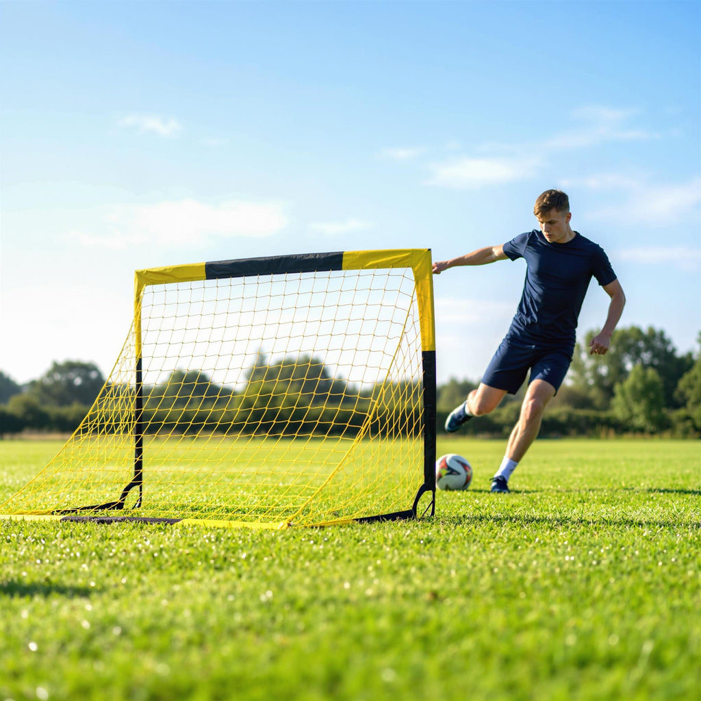 Pop-Up Fußballtor für Jugendliche & Erwachsene Klappbar Tragbar