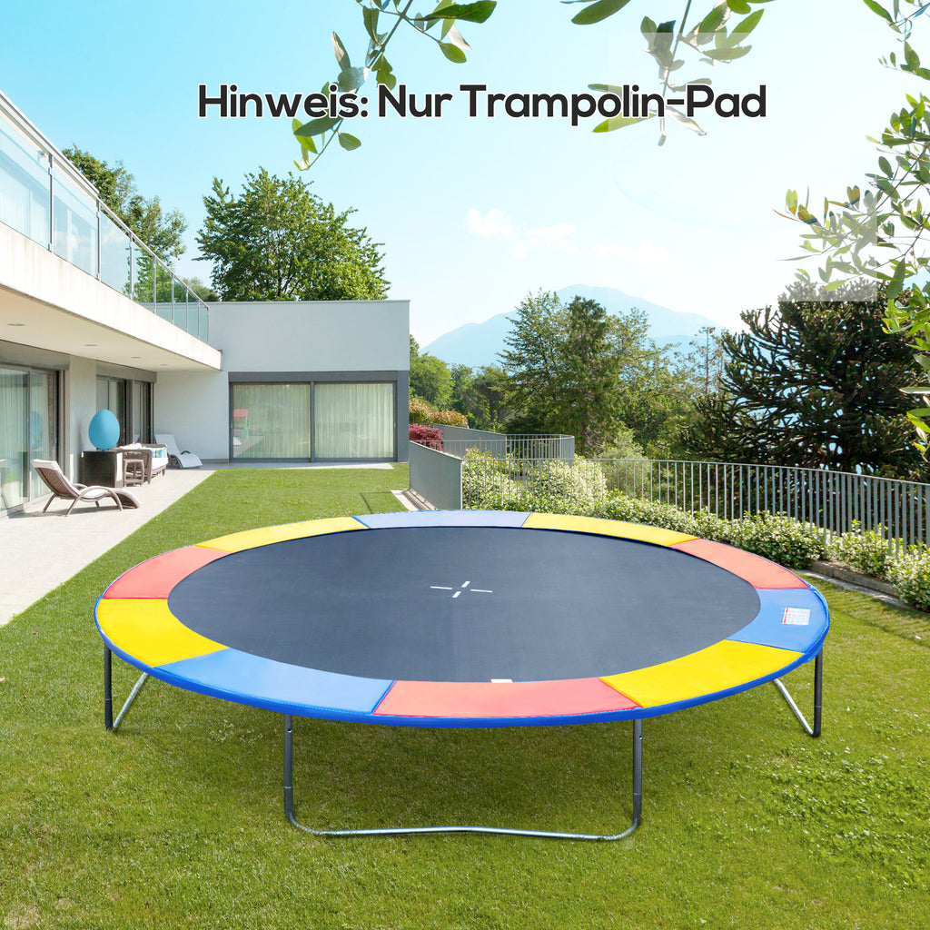 8ft Trampoline Pads Safety Enclosure Pad Φ244cm Pading Pads NEW - Mutli Coloured