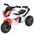Laufrad, Rutscher, Kindermotorrad, 18-36 Monate, Musik/Licht, bis 20 kg, Weiß/Rot
