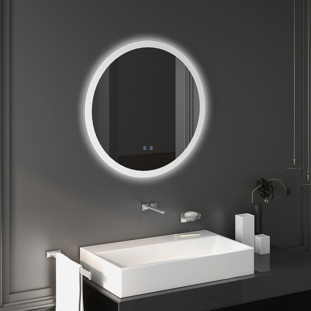 Badezimmerspiegel Badspiegel mit LED-Licht Berührungssensor Antibeschlagfunktion