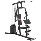 Multi-Exercise Gym Station, with 45kg Weight Stack, for Full Body Workout