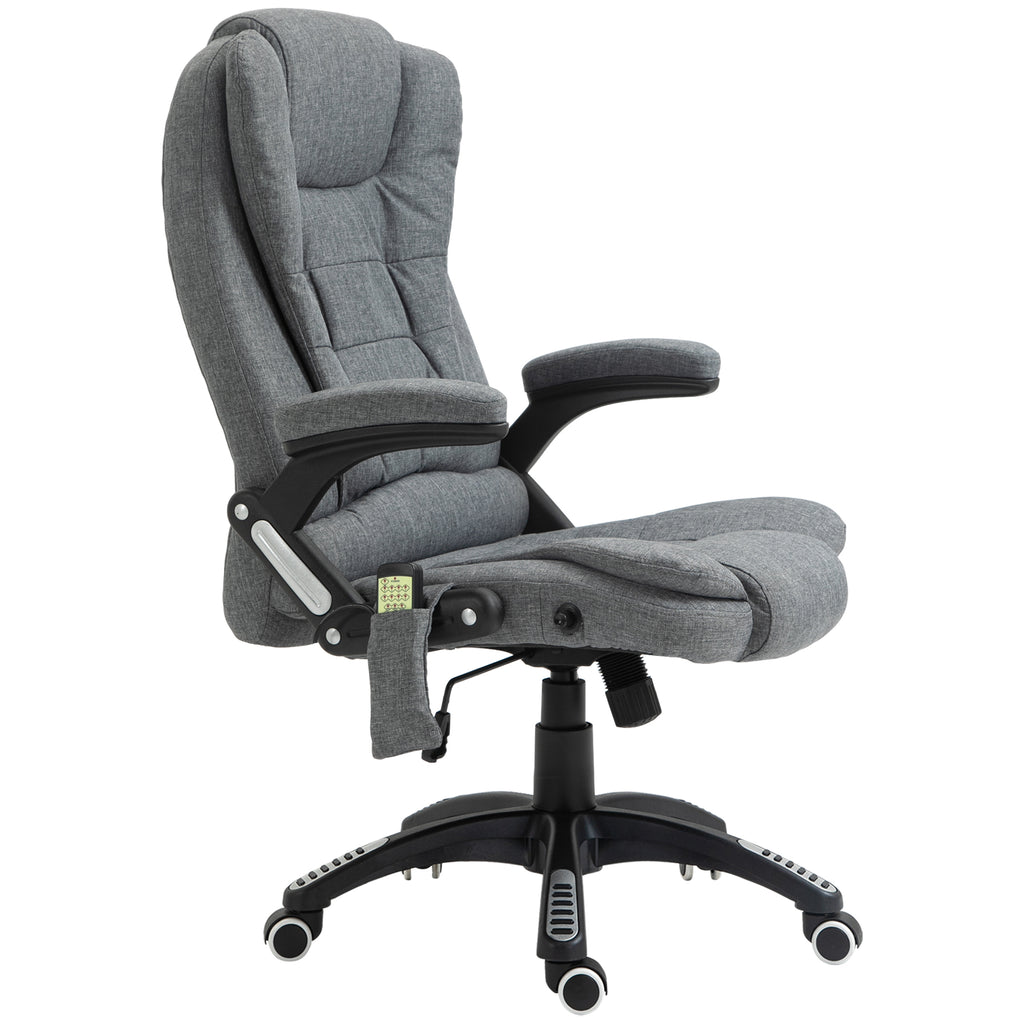 Heizfunktion, Liegefunktion, Wippfunktion, Ergonomisch, Höhenverstellbar, 360° Drehbar, Computerstuhl, Seitentasche