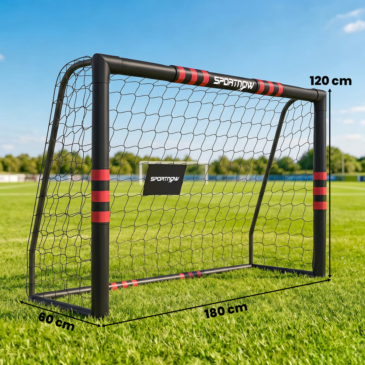 Fußballtor für Garten Groß 180 x 120 cm Jugendliche & Erwachsene