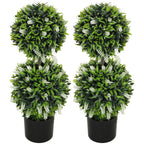 2er-Set K¨¹nstliche Pflanzen, UV-best?ndige Kunstpflanze im Blumentopf, 70 cm Zimmerpflanze f¨¹r Wohnzimmer, Garten