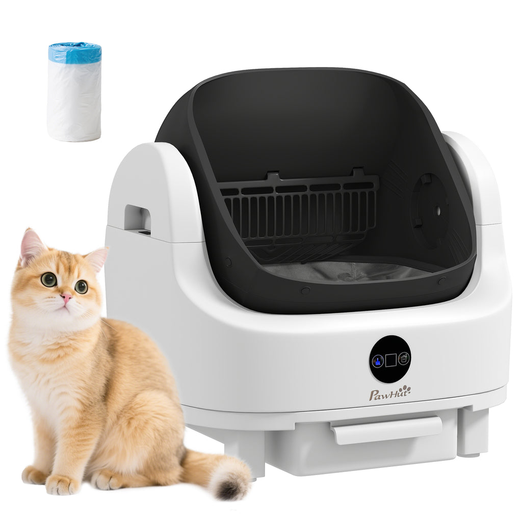 Selbstreinigende Katzentoilette, 42,7L Katzenklo für Katzen 1-5 kg