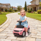 Land Rover Licensed Toddler Ride on Car with Horn, Engine Sounds, Under-Seat Storage, for 18-36 Months, Pink