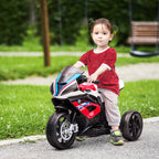 Kindermotorrad, Elektromotorrad, Scheinwerfer, 3 Musikmodi, f¨¹r Kinder 1,5-5 Jahre, Rot, 82,5 x 42 x 54cm