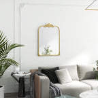 Wandspiegel, stilvoll, 60x3x87cm, Goldton