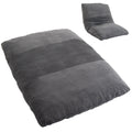 2-in-1 Bodensessel aus Cord, klappbares Bodensofa zum Lesen, Gaming & Meditieren, Schlafsofa für Schlafzimmer