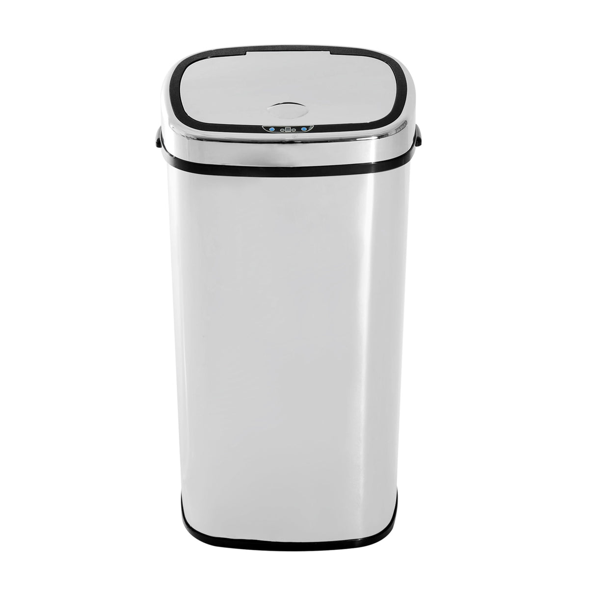 Sensor Mülleimer 68L Automatik Mülleimer mit Bewegungssensor, Wasserdichter Abfalleimer für Büro, Schlafzimmer, Küchen Edelstahl Silber