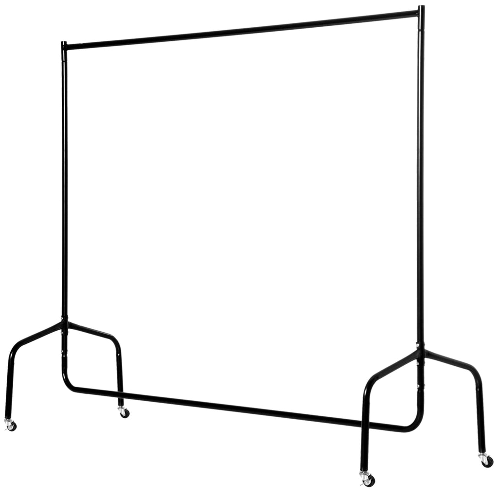 Kleiderständer Kleiderwagen Wäscheständer Rollgarderobe Garderobenständer (150 x 60 x 170 cm)