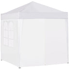 Pop Up Gazebo Canopy, size (2 x2m)-White