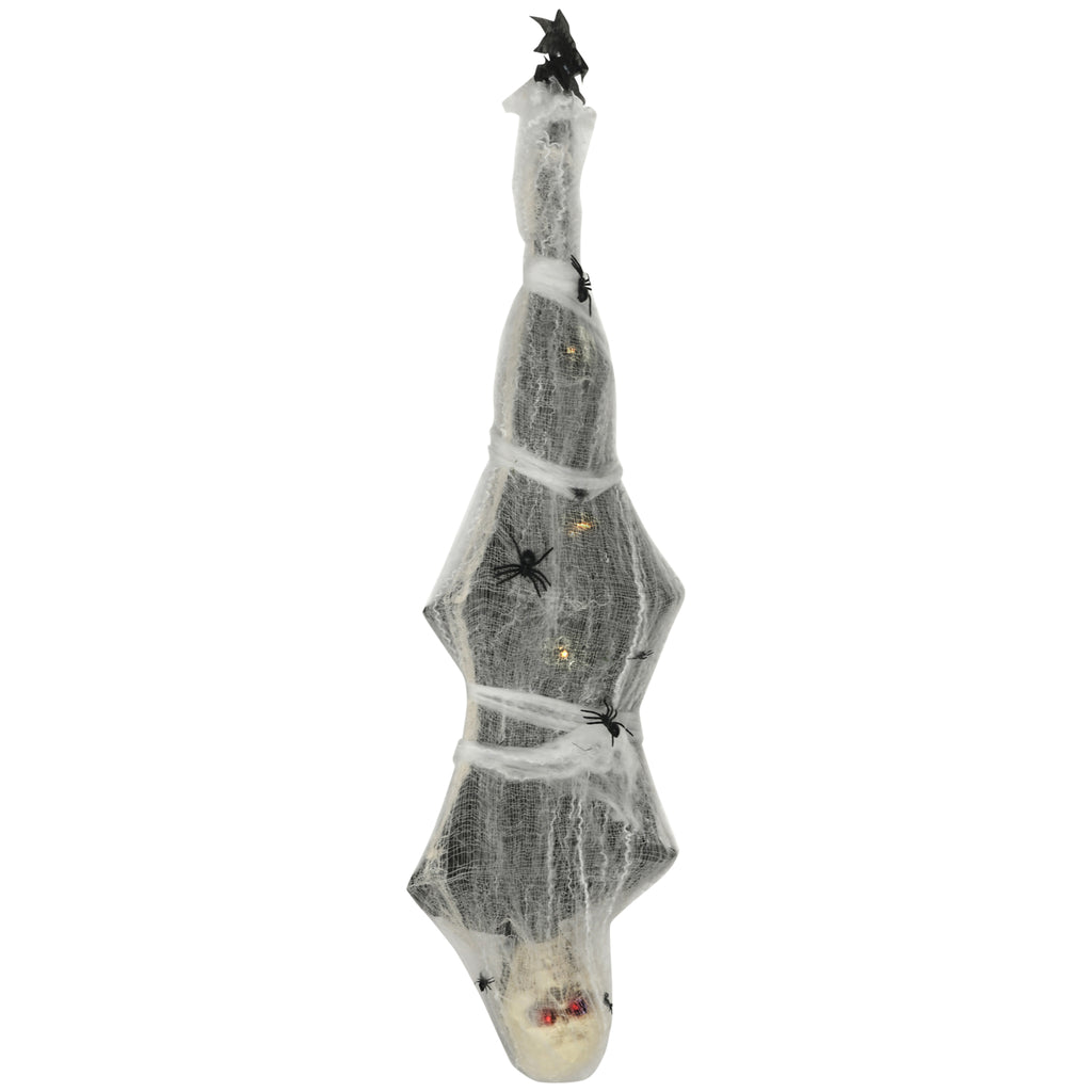 Halloween-Mumie, Halloween-Dekoration, Soundfunktion, mit Bewegungssensor und LED-Lichtern, 60 cm x 16 cm x 170 cm