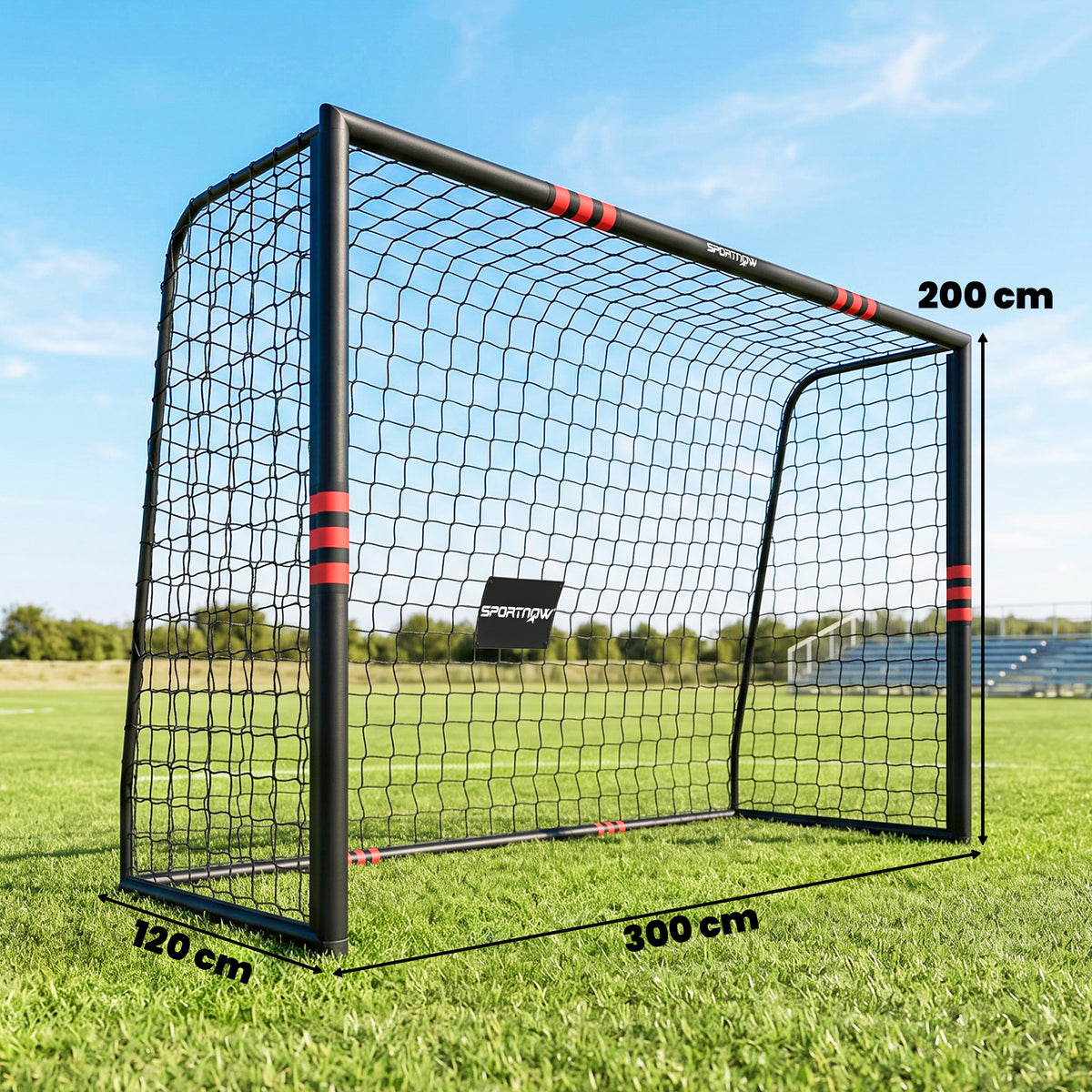 Fußballtor für Garten Groß 300 x 200 cm Jugendliche & Erwachsene
