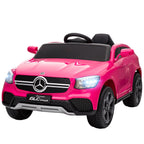 Elektroauto f¨¹r Kinder, 12V Kinderauto mit Fernbedienung, LED-Lichter, Musik, 3 Geschwindigkeiten, 3-6 Jahre, Rosa