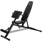 Hantelbank Verstellbar 4 in 1 Trainingsbank mit Beinstrecker