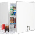 Mini-Gefrierschrank 35 L Gefrierbox elektrisch freistehend 161 W Mini Gefriertruhe 47 x 44,2 x 48,8 cm Weiß