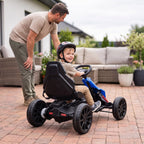 Kinder Elektro Gokart 12 V 3-5km/h Go Kart für 3-8 Jahre, Blau