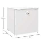 Mini-Gefrierschrank, 35 L Gefrierbox, 5-stufige Temperaturregelung, Weiß