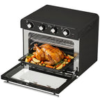 Heißluftfritteuse 36 Liter Mini Backofen mit Umluft, Backblech, Rost