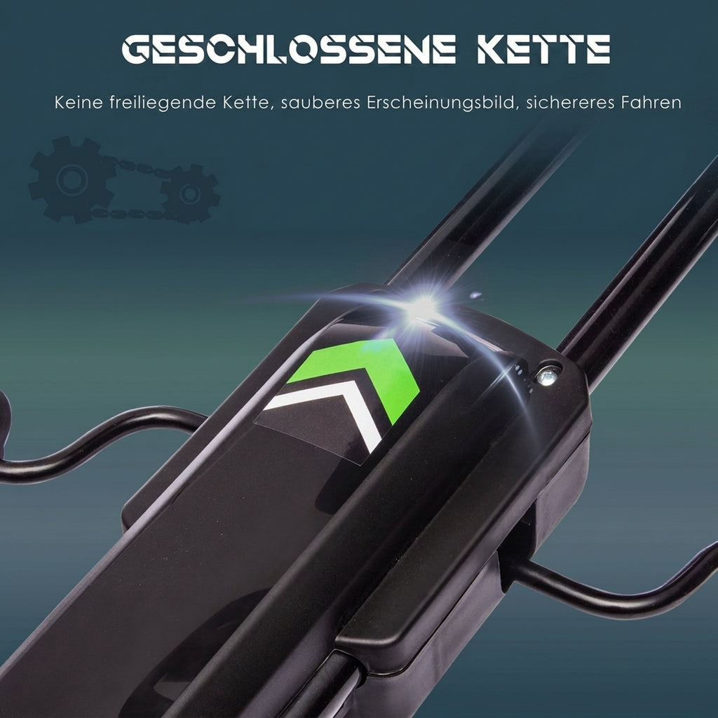 Gokart Tretauto mit Handbremse, verstellbarem Sitz, Vor- und Rückwärtsgang, bis 50kg für Kinder 5-12 Jahren Rot