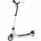 E-Scooter, Elektro-Tretroller, 6 km Reichweite, ab 6 Jahren, Stahlrahmen, schwarz+weiß, 76 x 53 x 95cm