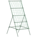 Rankgitter aus Stahl zum Stecken rostfrei Rankhilfe in A-Form f¨¹r Kletterpflanzen 101x133x227 cm Gr¨¹n