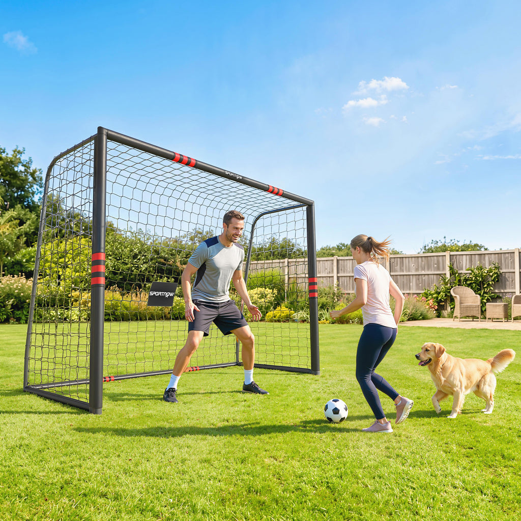 Fußballtor für Garten Groß 300 x 200 cm Jugendliche & Erwachsene