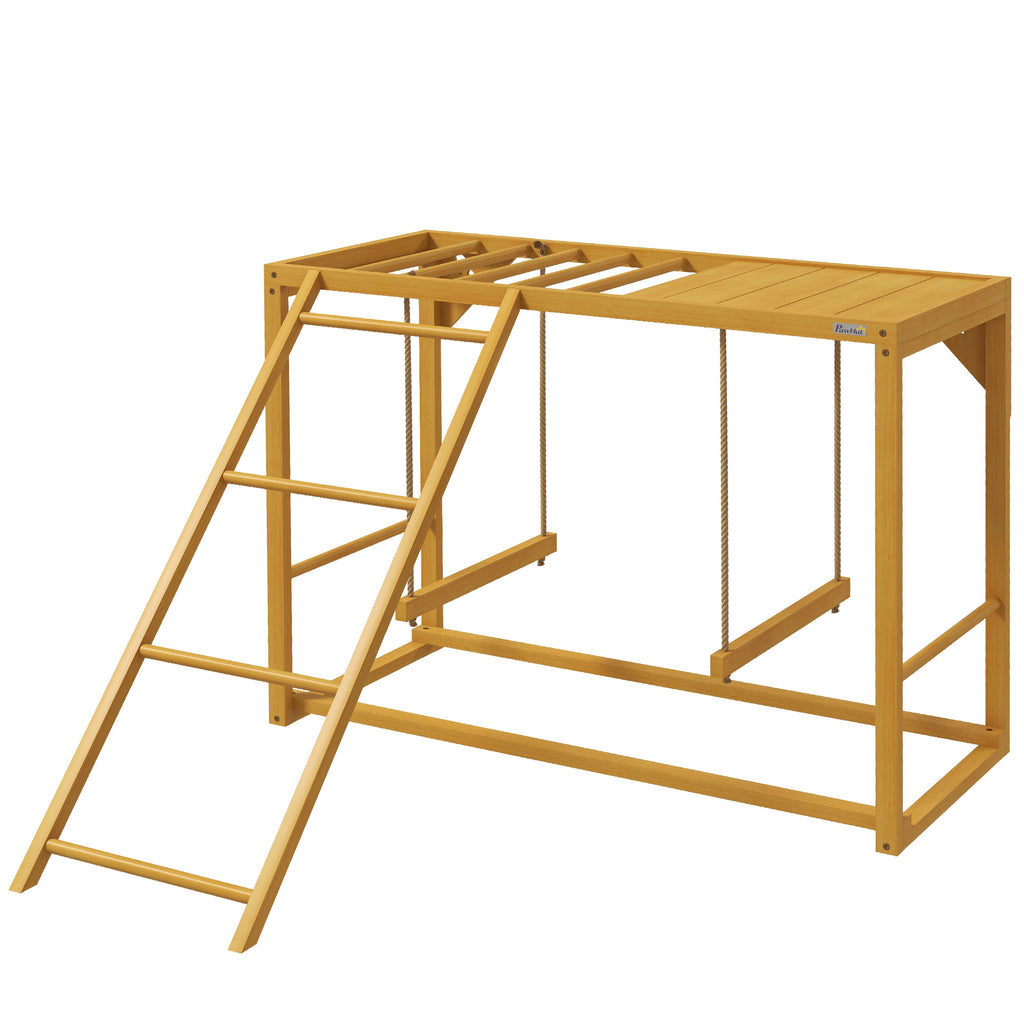 H¨¹hner-Spielger¨¹st mit Schaukeln und Leiter, f¨¹r 3-4 H¨¹hner, H¨¹hner-Kletterger¨¹st aus Holz