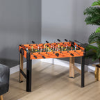 Tischkicker, Tischfußball-Set, 2 Bälle, rutschfeste Griffe, für Kinder und Erwachsene, Punkteanzeige, MDF, Metall, Bunt