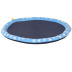 Hundepool, Planschbecken, mit Wasserdüse, rund, rutschfest, blau, Ø150 cm