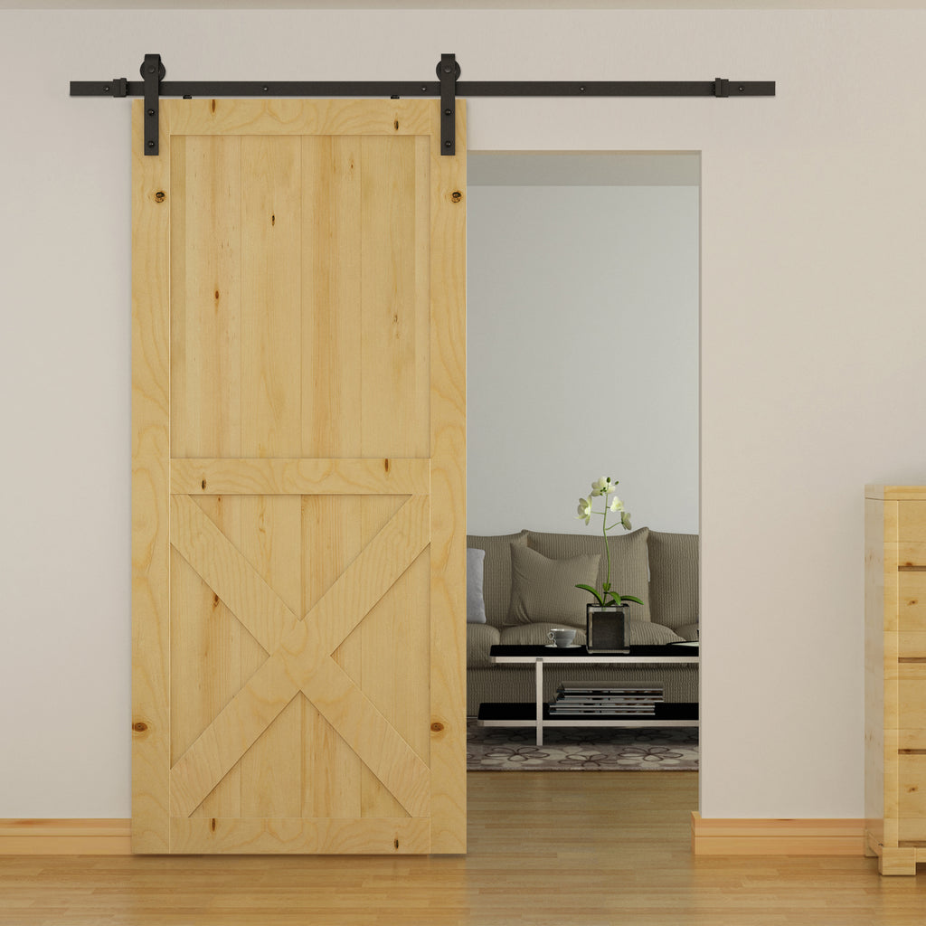 Gleitschienen-Bausatz f¨¹r Schiebet¨¹ren, max. 100 kg Belastbarkeit, Metall, Schwarz, 2 m, Schwarz