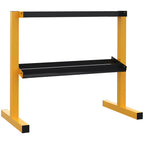 Dumbbell Rack Stand, 2-Tier Weight Storage Organiser, Stable Dumbbell Holder for Home Gym, 270kg Capacity