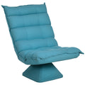 Relaxsessel Lesesessel, drehbar, 62 cm x 70 cm x 95 cm, Blau