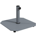 Sonnenschirmst?nder aus Metall 18,5 kg Schirmst?nder, Quadratisch Schirmhalter f¨¹r Sonnenschirm 32/38/48mm