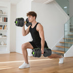 Hantelset verstellbar 30 KG Kurzhantel Set Kurzhanteln Langhanteln Hanteln Set für Krafttraining
