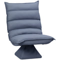 Sessel, drehbar, neigbare R¨¹cklehne, Lederoptik, Stahlrahmen, grau, 62 x 70 x 95 cm