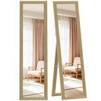 37 x 157 cm Full Length Mirror - Natural