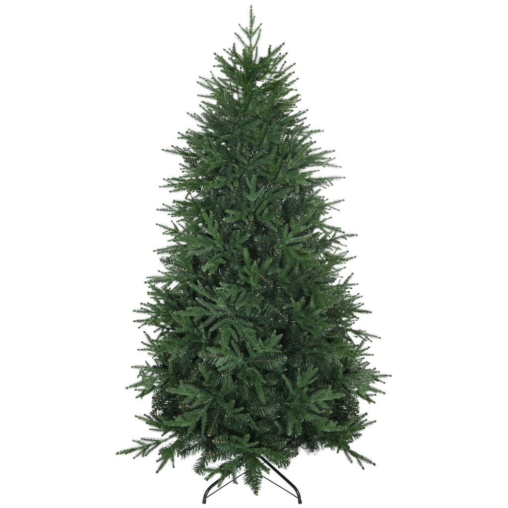 Weihnachtsbaum, Kunsttanne, realistisches Aussehen, schneller Aufbau, Kunststoff, Grün, 114 x 114 x 180cm