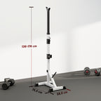 2er Set Hantelständer 3 Ebenen Höhenverstellbar Hantelablage aus Stahl bis 200 kg belastbar Silber+Schwarz