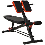Dumbbell Weight Bench, 7-Level Adjustable Hyper Extension Sit-up Bench, Multifunction Bench Press Gym Bench, Ab Decline Flat Machine
