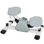 Mini-Stepper, Step-Maschine f¨¹r Workouts und Fitness-¨¹bungen, mit LCD-Monitor und rutschfesten Pedalen, Grau