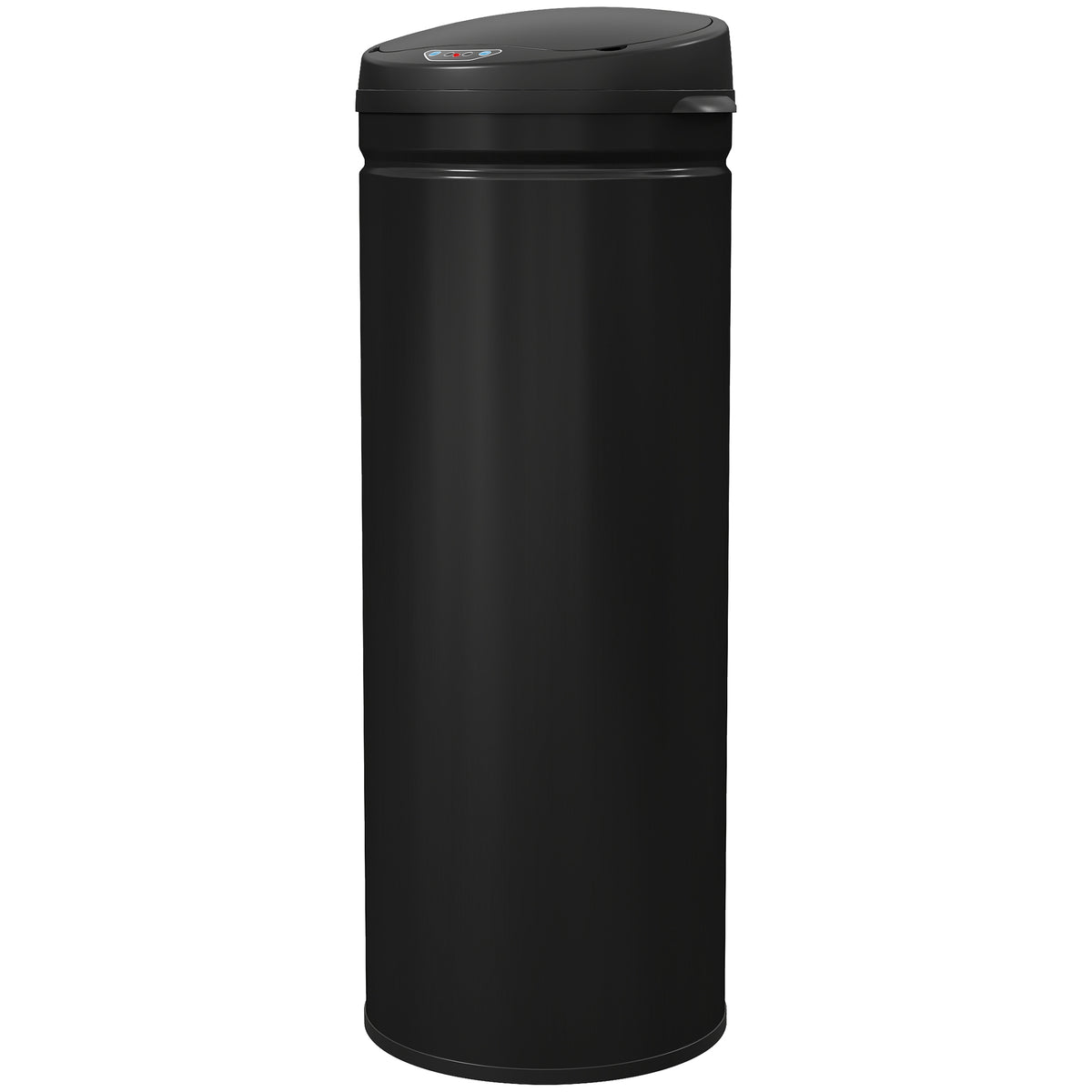 50L Stainless Steel Sensor Bin - Black