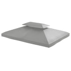 Gazebo Roof Replacement, for 3 x 4m Frames - Light Grey