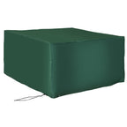  Schutzhülle Abdeckung Abdeckhaube für Gartenmöbel 600D-Oxford Grün 135 x 135 x 75 cm