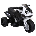Elektro Motorrad Kinder BMW S1000RR 6V Elektromotorrad mit Scheinwerfer, Kindermotorrad mit Musik 2,5 km/h Motorrad für Kinder 18-36 Monaten Schwarz
