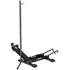 Fahrradständer für Fahrräder Stahl Fahrradhalter mit 80 mm Reifenbreiten 75 x 41 x 81H cm Schwarz