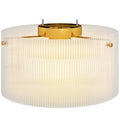Deckenlampe mit Acryllampenschirm, Metall, Halogen- und LED-kompatibel