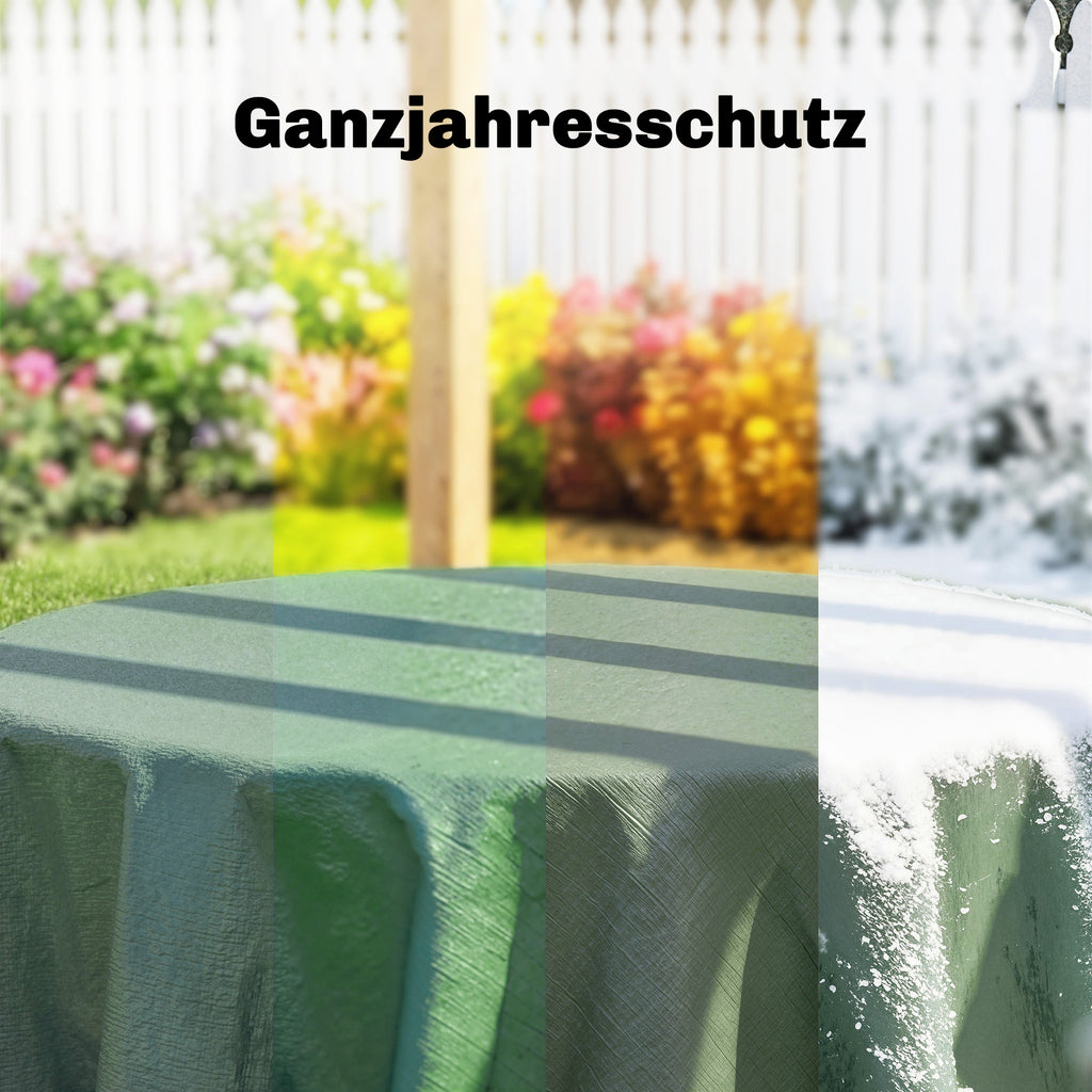 Abdeckplane Wasserdicht 4 x 6 m 90g/m² Allzweckplane Grün